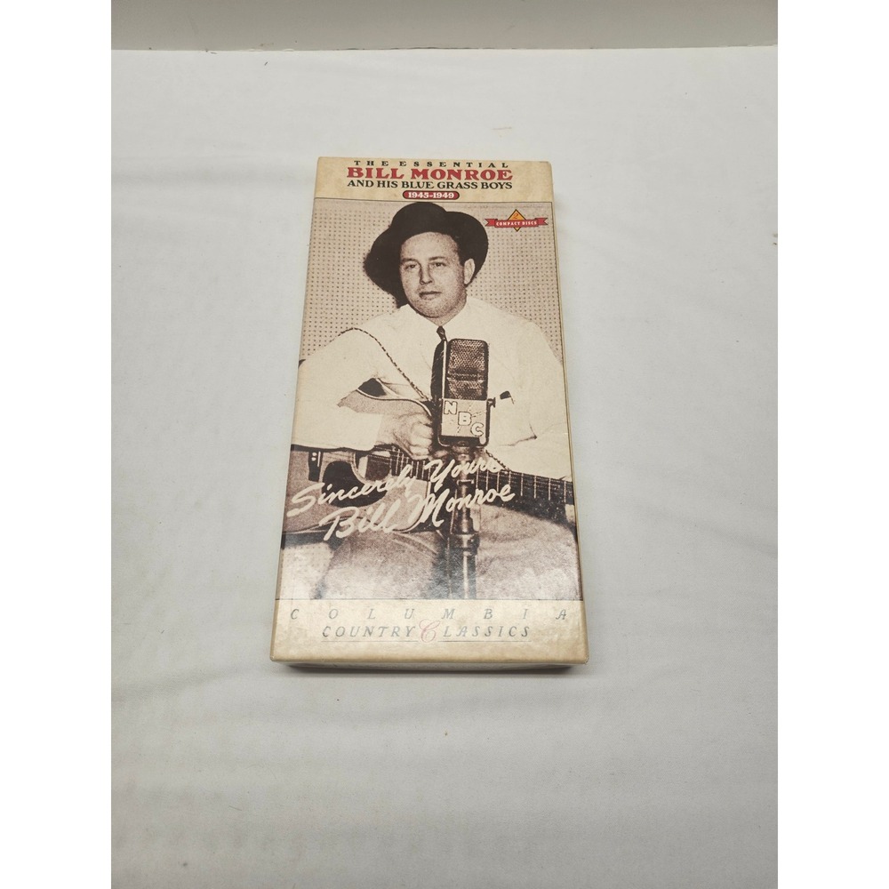 Bill Monroe and His Blue Grass Boys The Essential 1945-1949 2 CD Box Set Vintage